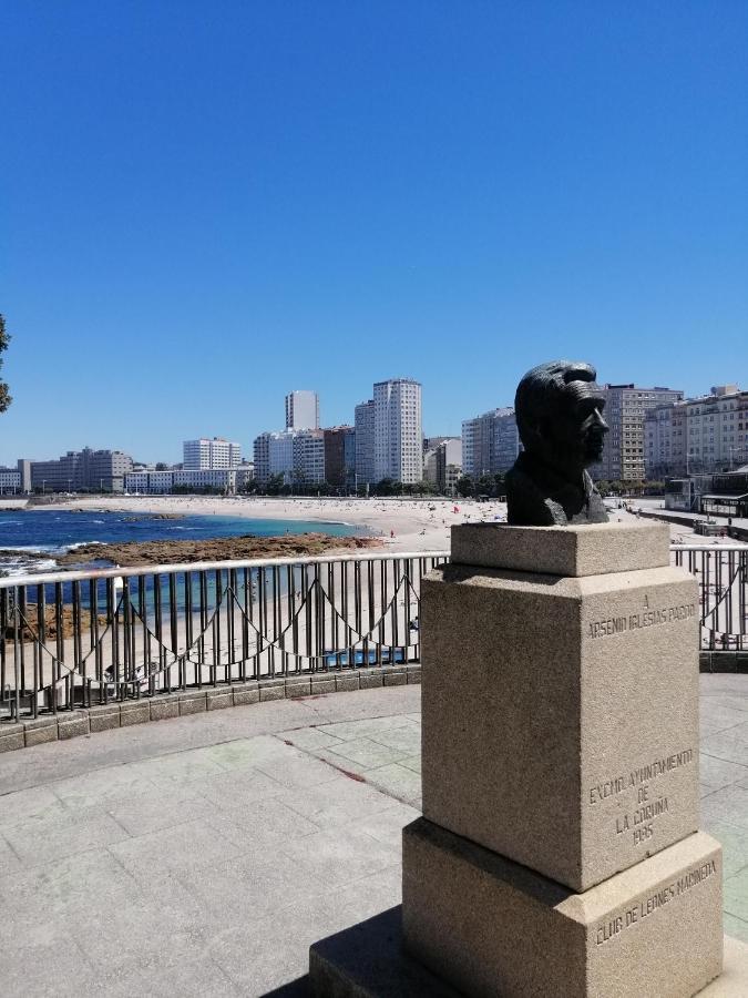 דירות א-קורוניה Apartamento Costa Riazor Coruna מראה חיצוני תמונה